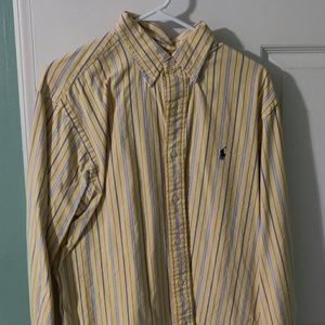 Polo long sleeve button up